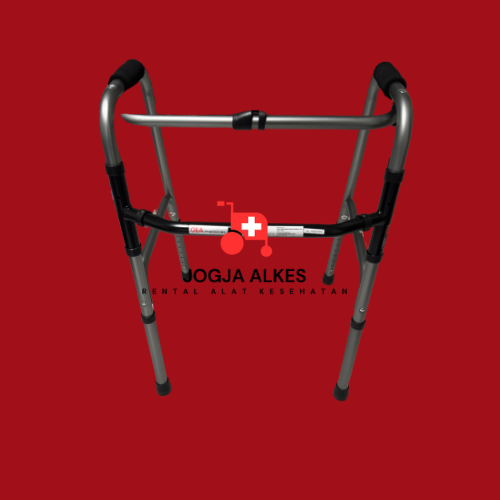 White and Blue Modern Medical Health Wheelchair Logo (13) Sewa Alkes Jogja